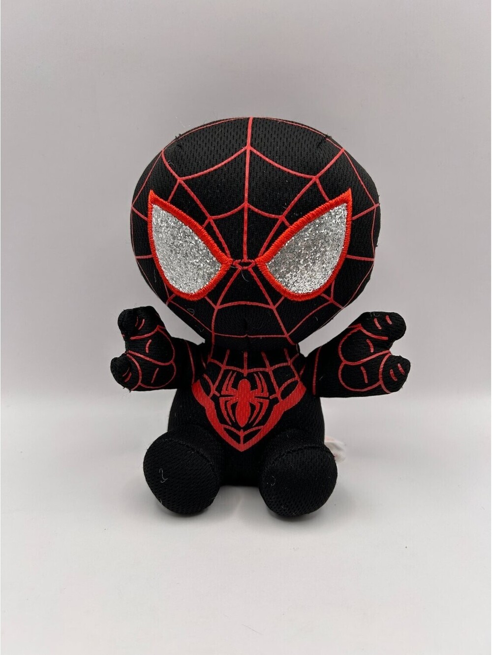 Ty Plush Toy Spider-Man (Miles Morales) 15 Cm Black Glitter Accents